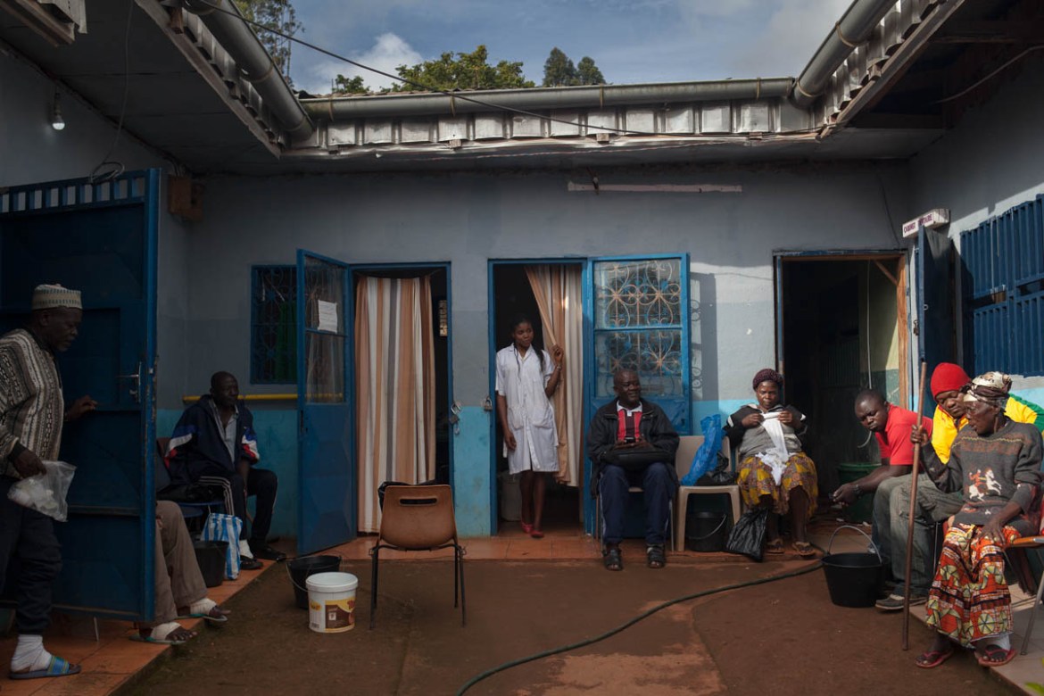 03/07/2018. Balaveng, Cameroon. — When it started in 2008, the hospital only had ten beds. Today, 42 of the 45 hospital places are occupied. About twenty patients from the area are treated externally
