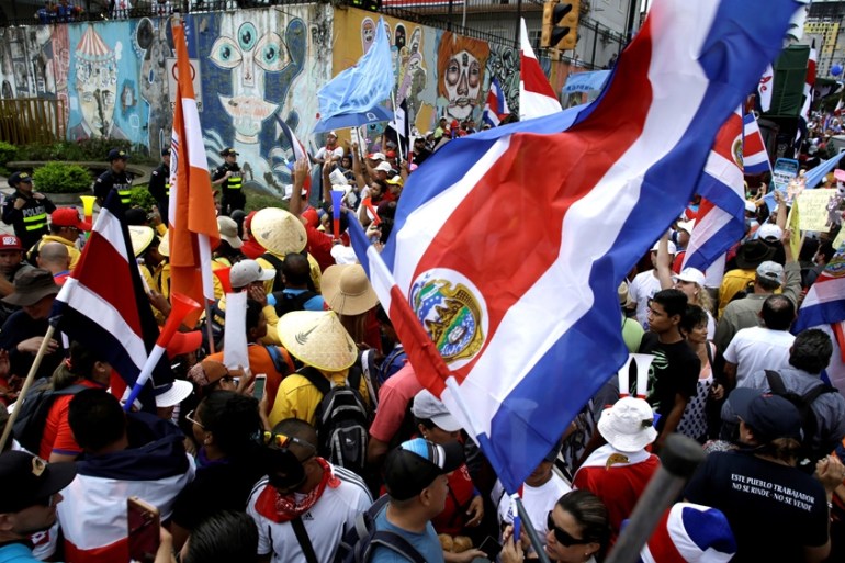Costa Rica protests
