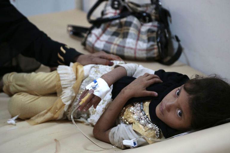 Yemen cholera cases rise dramatically