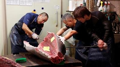 Tsukiji was home to fishmongers for 83 years [Issei Kato/Reuters]