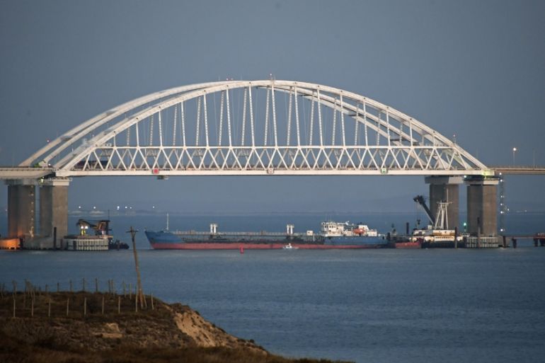 The Kerch bridge Crimea