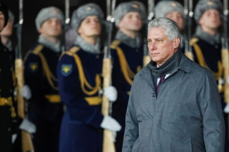 Miguel Diaz-Canel in Russia