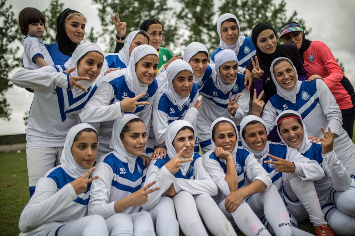 What''s it like to be a female football player in Iran?