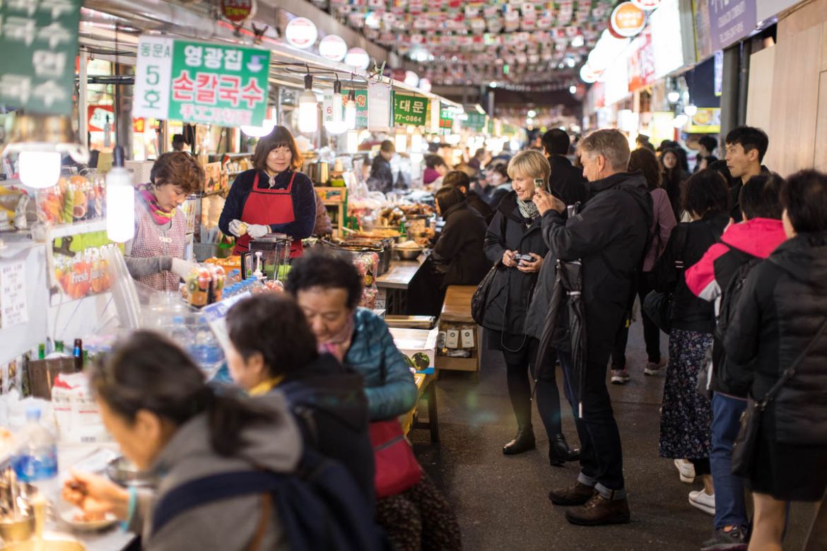 Women of the Gwangjang Markets