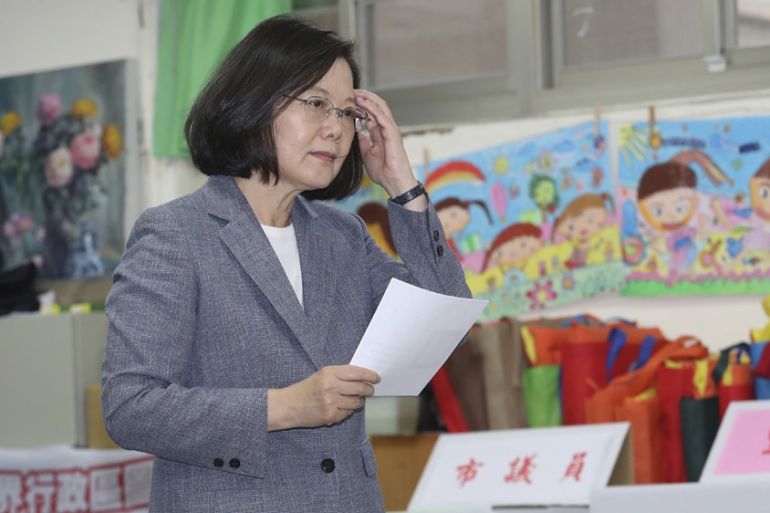 Tsai Ing-wen Taiwan elections