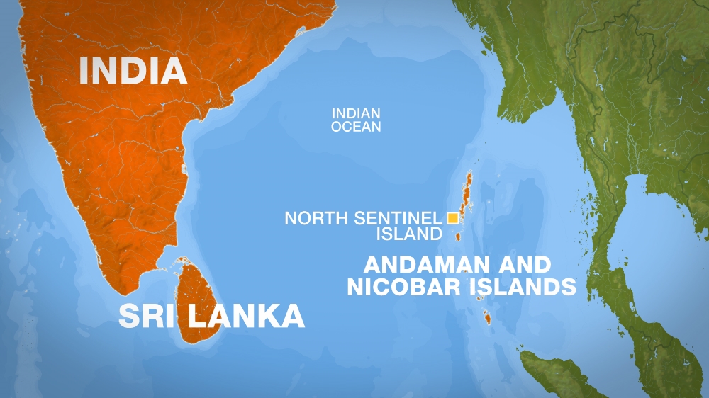 Sentinelese are protected by the Indian laws, which ban any contact with the tribe [Al Jazeera]
