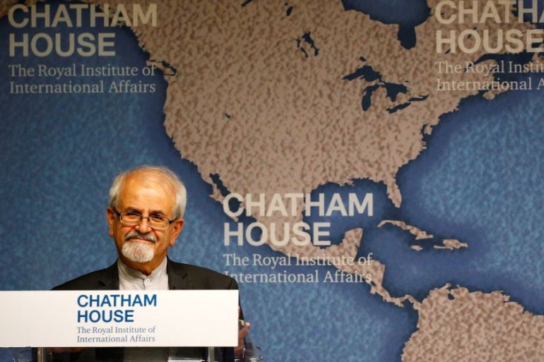 Seyed M Kazem Sajjadpour, Deputy Foreign Minister, Islamic Republic of Iran, speaks at Chatham House in London