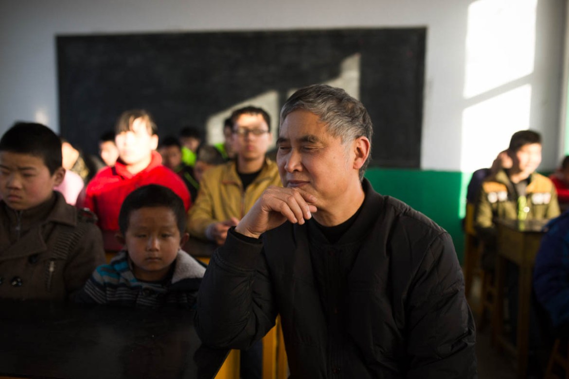 Mu Mengjie, himself blind, set up the school in 1999. “I didn’t want to earn money from my students. I wanted all their studies and accommodation to be free. My family was shocked by the idea.”