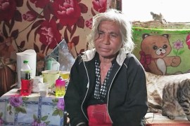 Roma woman Eastern Ukraine