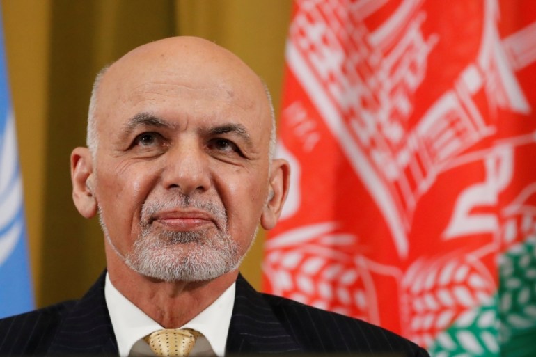 Afghanistan''s President Ghani attends a conference in Geneva