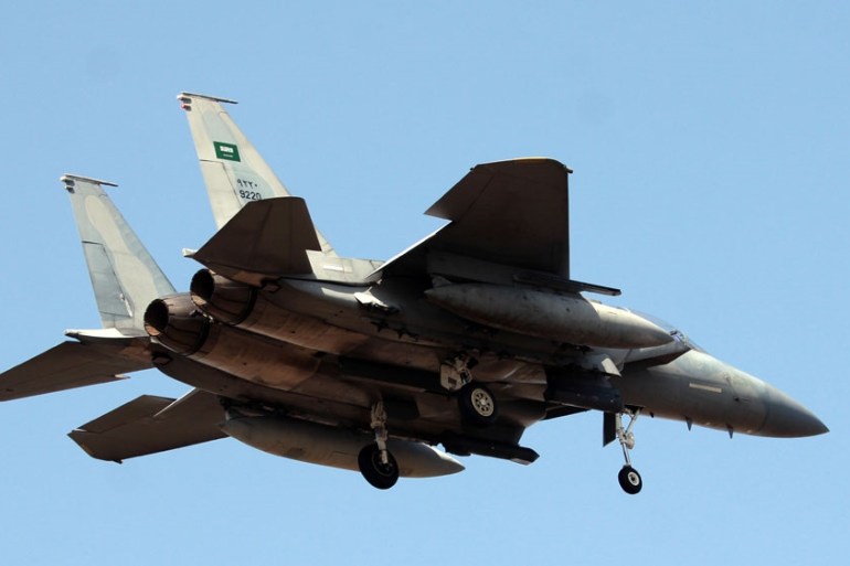 Saudi fighter jet