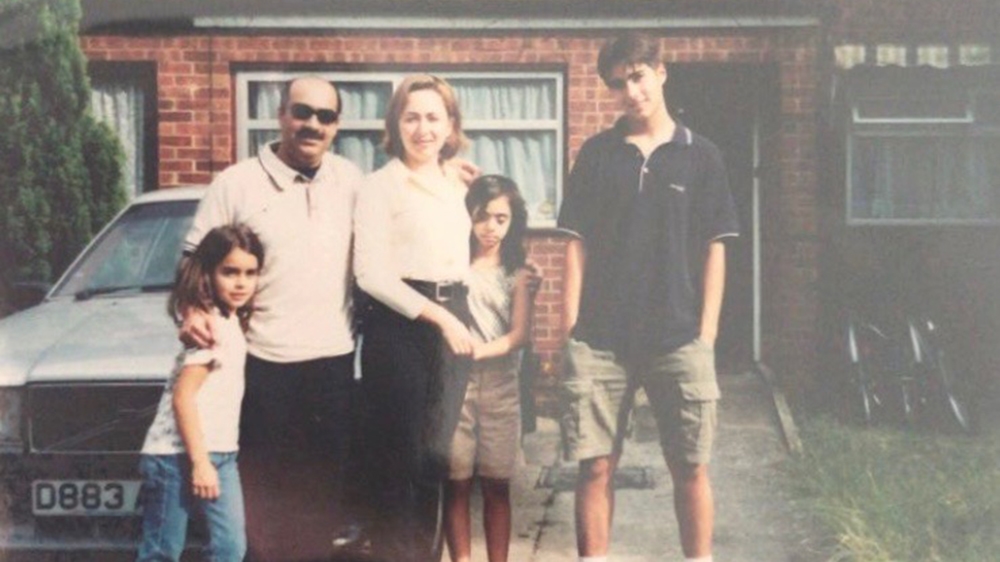 A family vacation in Cambridge, UK, in 1998 [Al Jazeera]