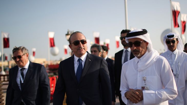 Mevlut Cavusoglu attended the 18th Doha Forum on December 15 and 16 in Qatar [Cem Ozdel/Anadolu]