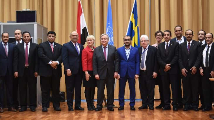 Yemen peace talks Sweden