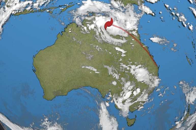 Australia - Tropical Cyclone Owen