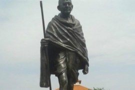Gandhi''s statue in Accra