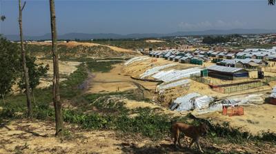 The Rohingya refugee camp in Cox's Bazar district is among the largest in the world [Malavika Vyawahare/Al Jazeera]