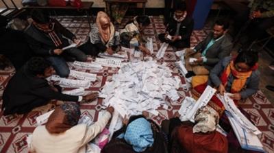 Opposition alliance accused Hasina's party of using stuffed ballot boxes [Mahmud Hossain Opu/Al Jazeera]