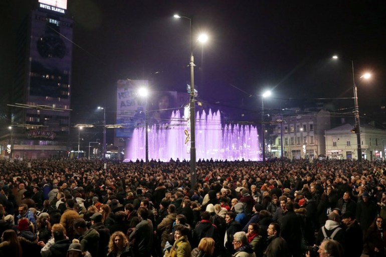 Serbia protests