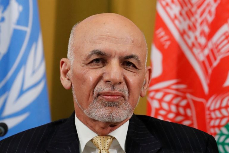 Afghanistan''s President Ghani attends a conference in Geneva
