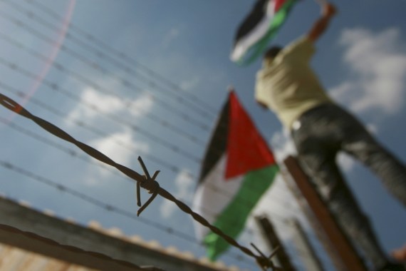 Palestinian prison protest REuters
