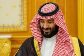 Saudi Arabia''s Crown Prince Mohammed bin Salman Al Saud attends the 2019 budget meeting in Riyadh