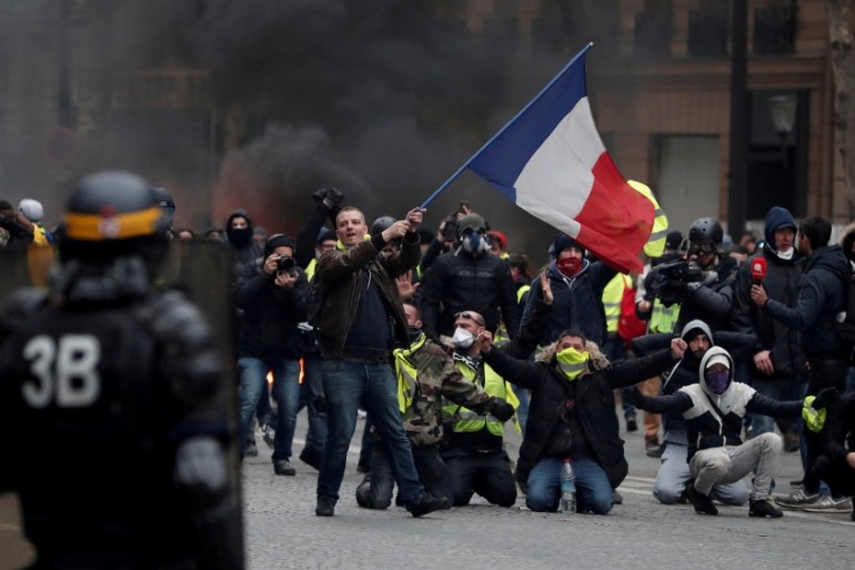 French protests
