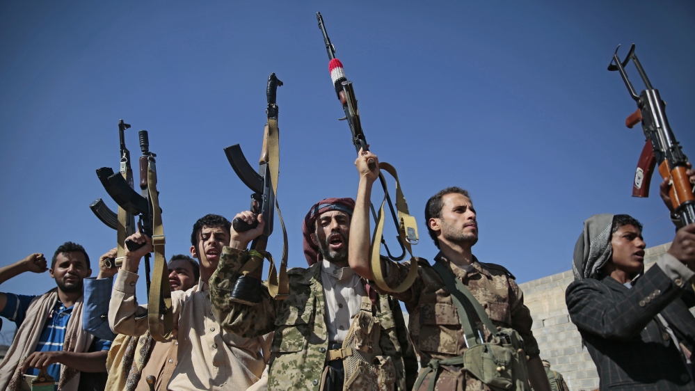 Houthi fighters have shown support for ongoing talks in Sweden [File: Hani Mohammed/AP Photo]
