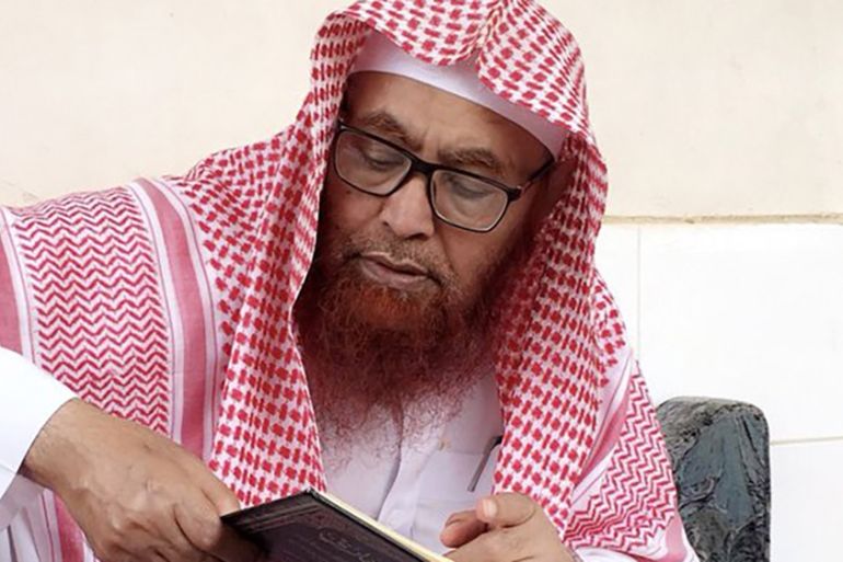 Sheikh Ahmed al-Amari, the former dean of the Quran College in the Islamic University of Madinah