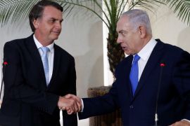 Bolsonaro and Netanyahu Reuters
