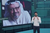 Comedian Hasan Minhaj criticised the killing of Jamal Khashoggi and the war in Yemen in the episode blocked in Saudi Arabia [Screengrab: Patriot Act/Netflix]