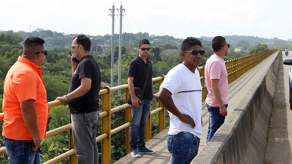 Ortiz travels with four bodyguards everywhere he goes [Mathew Di Salvo/Al Jazeera]