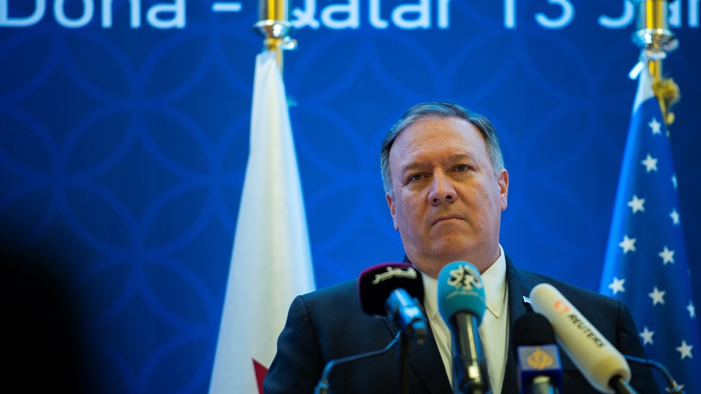 In recent days, Pompeo has vowed to confront Iran's activities in the region [File: Andrew Caballero-Reynolds/Reuters]