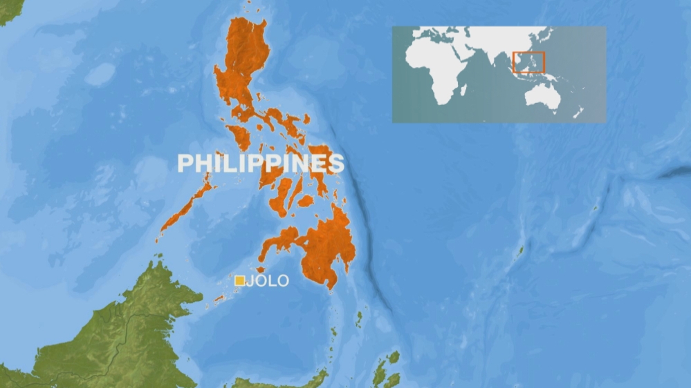 Philippines Jolo map