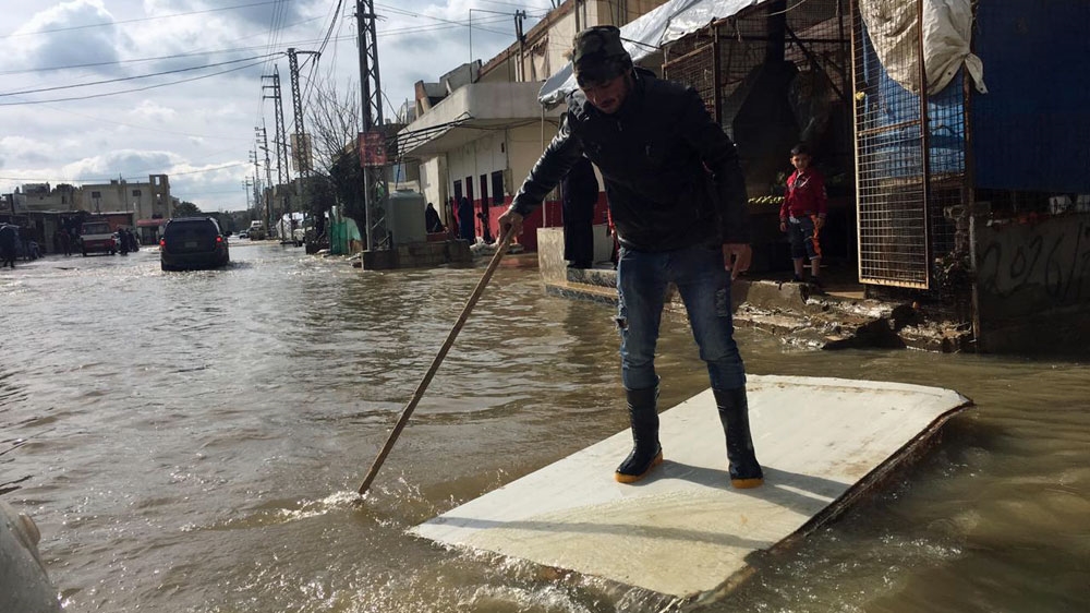 Refugees in Ali Askar camp fear more bad weather will worsen their plight [Anchal Vohro/Al Jazeera] [Al Jazeera]