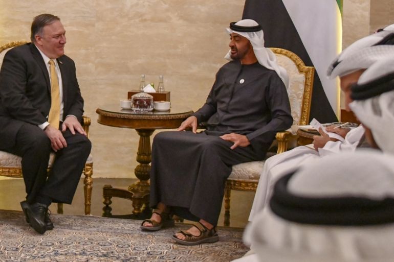 U.S. Secretary of State Mike Pompeo in UAE