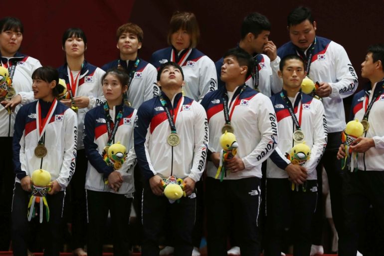 South Korea Judo Team