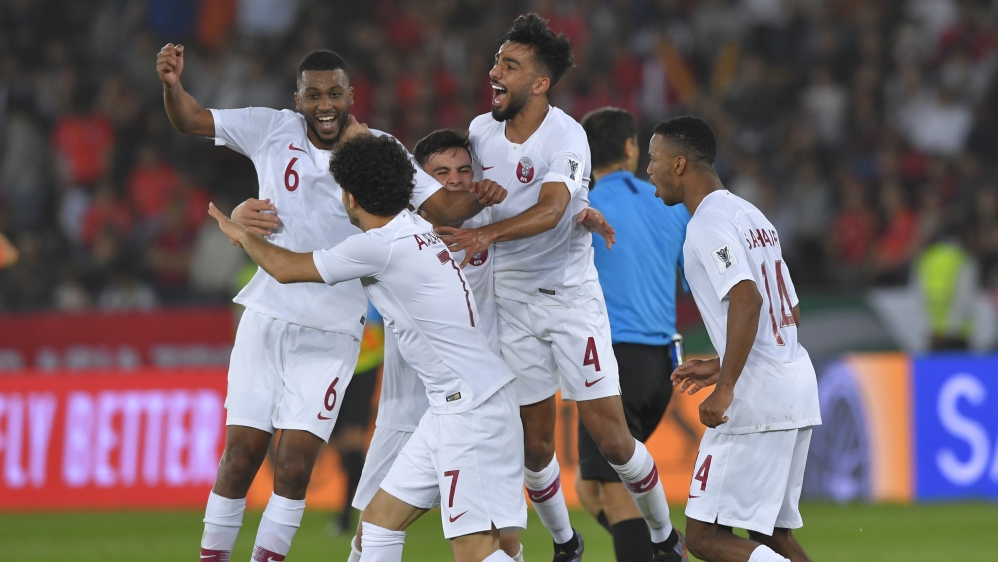 Qatar is making its first semi-final appearance at the Asian Cup [Koki Nagahama/Getty Images]