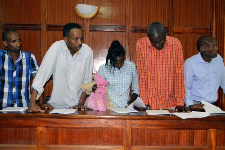 Kenya attack suspects court