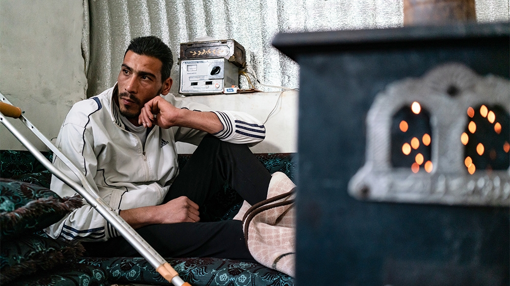 Ahmed Bareesh fled Syria in 2013, when fighting in his home town of Homs intensified [Sorin Furcoi/Al Jazeera]