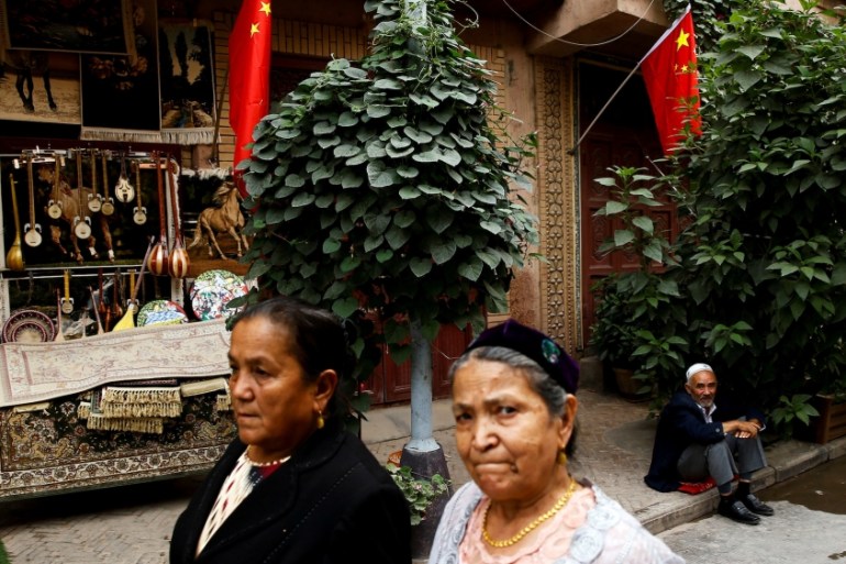 Uighurs in Chine Reuters photo