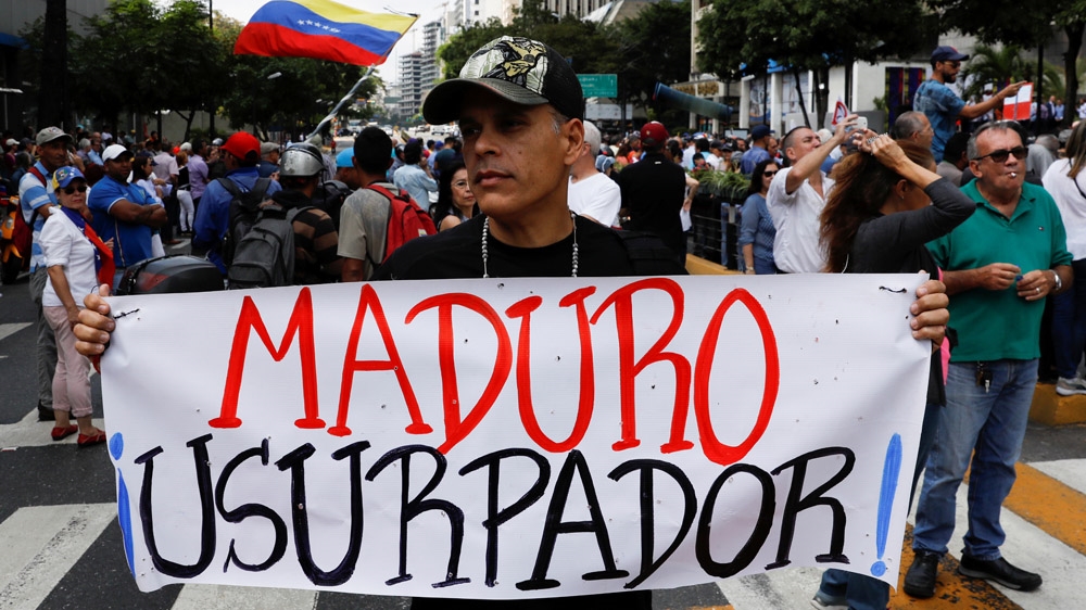 A recent survey found 72 percent of Venezuelans wanted Maduro to resign [Manaure Quintero/Reuters]