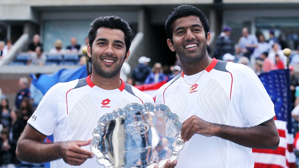 Qureshi reached the 2010 US Open doubles' final with Indian partner Rohan Bopanna [Chris McGrath/Getty Images]