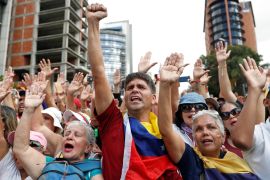 Opposition supporters hold rallies against Venezuelan President Nicolas Maduro''s government
