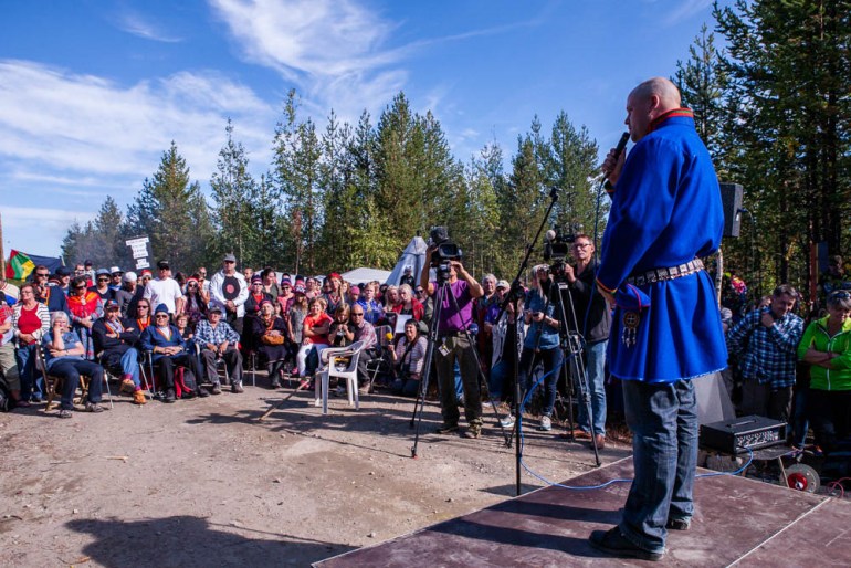 Please Do Not Use/Through Tor’s lens: A fight to protect Sami land