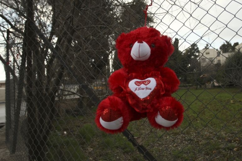 Valentines in Palestine Reuters