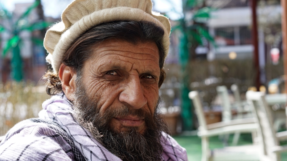 Haji Purdil fought against the Soviet invasion in the seventies and hopes the Taliban are able to help bring peace as a political party [Sorin Furcoi/Al Jazeera]