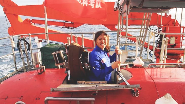 Zang Yi China''s first deep sea diver