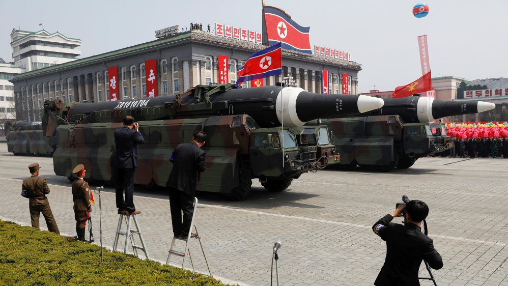 
Analysts say North Korea's nuclear weapons programme is its strongest suit in negotiations with the US [File: Reuters]
