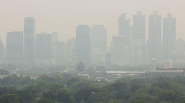 Thailand Bangkok smog